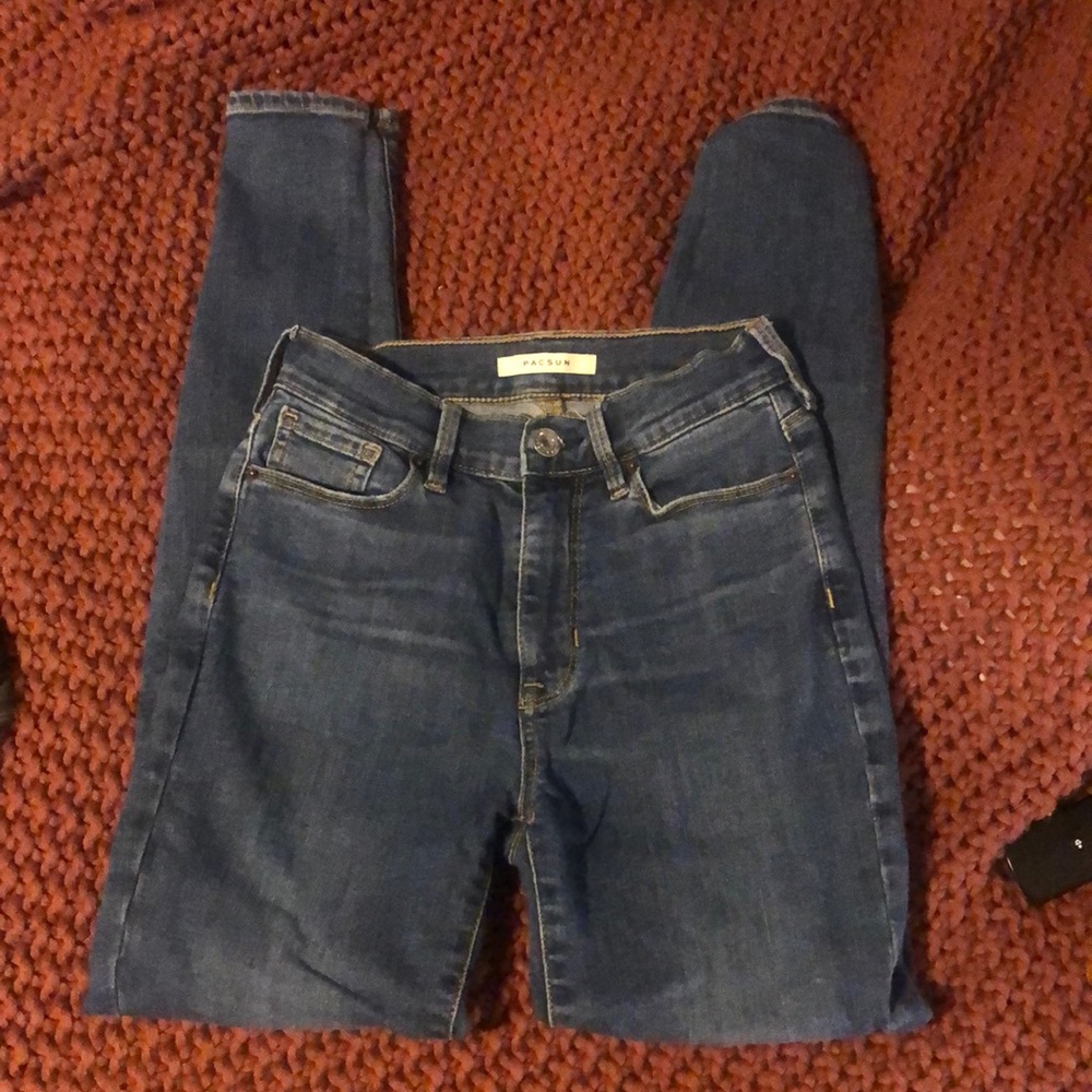 pacsun high rise jeggings size 24